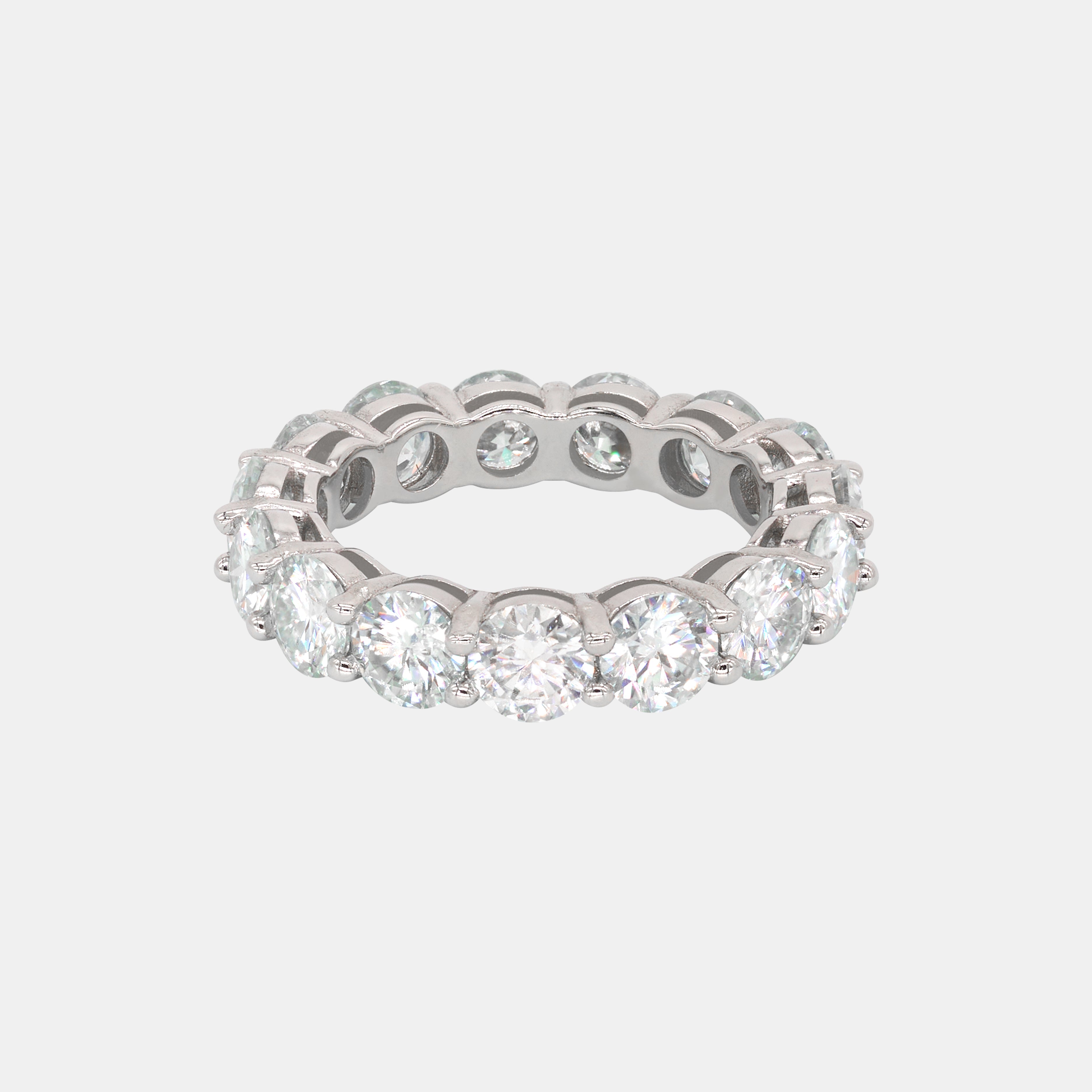 【#211】925 Sterling Silver Moissanite Ring