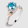 【161】925 STERLING SILVER MOISSANITE RINGS - Queenou Jewelry