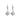 【#249】925 Sterling Silver Moissanite Earrings - Queenou Jewelry