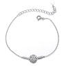 【#255】925 Sterling Silver Moissanite Bracelet - Queenou Jewelry