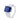 【412】Lab Grown Sapphire Ring - Queenou Jewelry