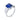 【412】Lab Grown Sapphire Ring - Queenou Jewelry