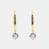 【751】Dazzling Duo Moissanite Earrings - Queenou Jewelry