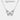 【853】Synthetic Moissanite Butterfly Bliss Necklace - Queenou Jewelry