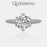【892】 Love's Destination Synthetic Moissanite Ring - Queenou Jewelry