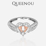 【937】'Mommy of an Angel' Cubic Zirconia Rings for women Luxury and Timeless Design Holiday Gifts - Queenou Jewelry
