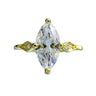【963】Marquise Cut 1.5ct Cubic Zirconia Ring - Queenou Jewelry
