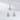 【Z4】Star and Moon Round Synthetic Moissanite Necklace Earrings Jewelry Set - Timeless Design for Wedding, Anniversary, or Birthday Gift. Fashionable and Classic Jewelry, Perfect for Special Occasions, Romantic Gifts, and Everyday Elegance. - Queenou Jewelry