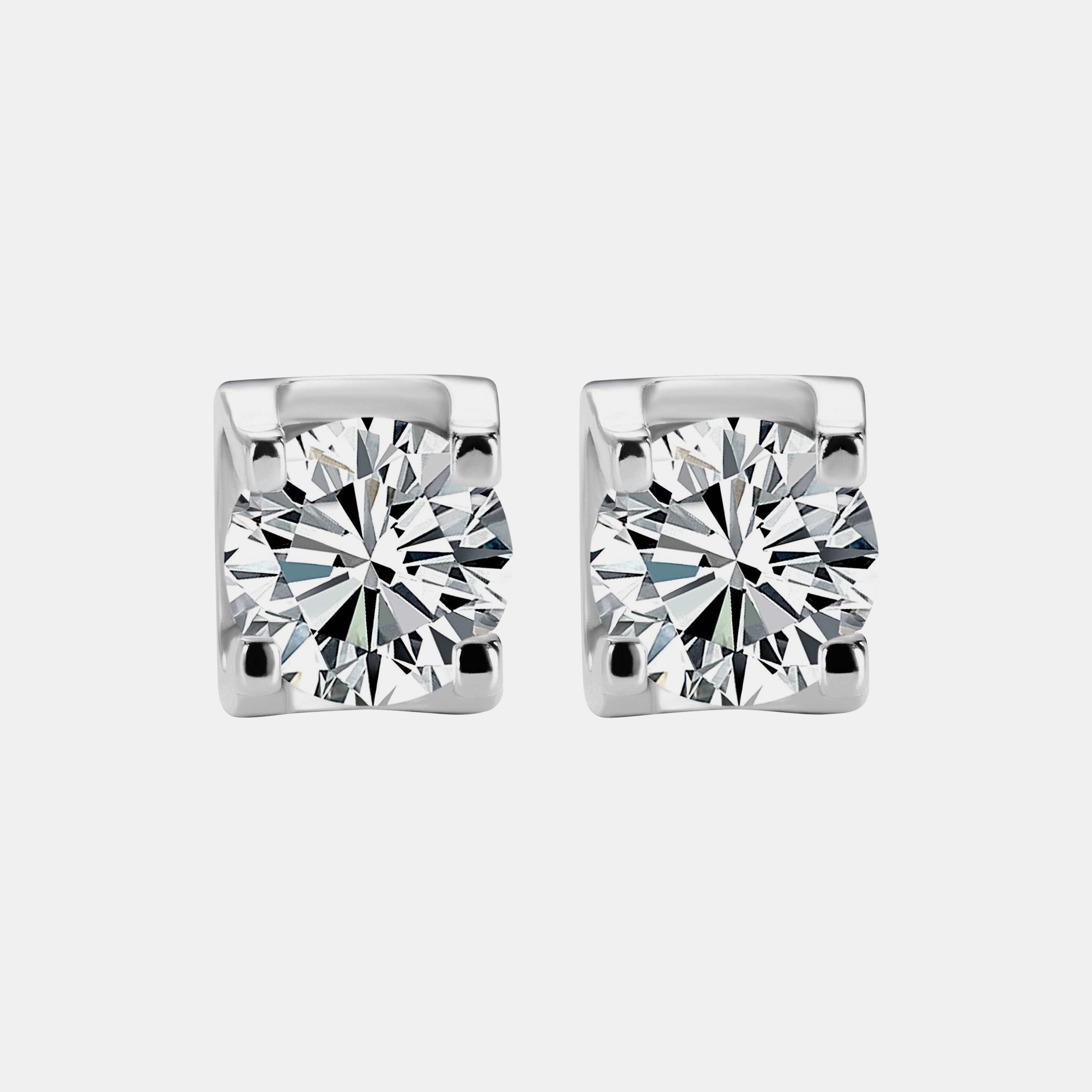 【#299】925 Sterling Silver Moissanite Earrings