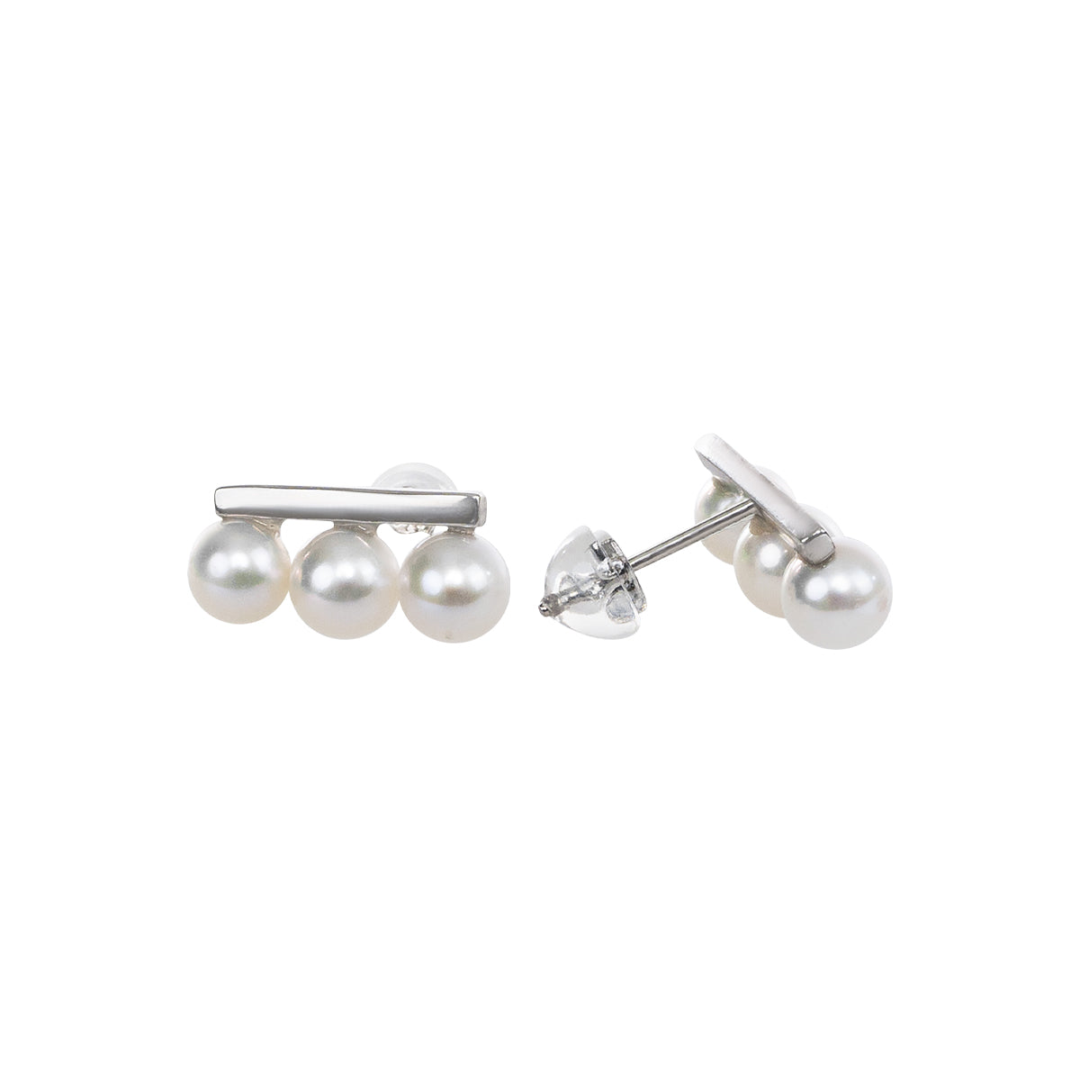 【#606】5-6mm Pearls Earrings